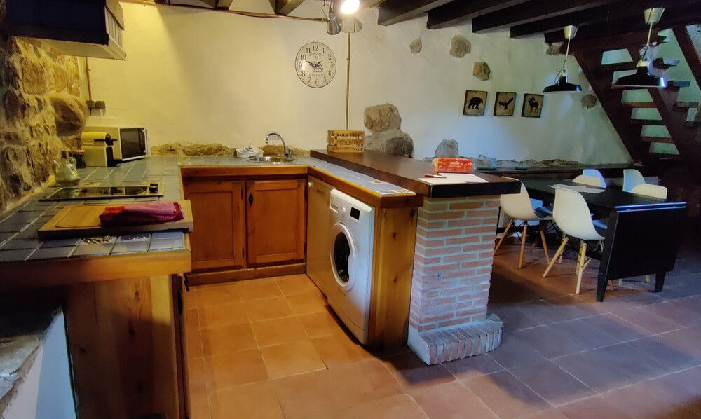 Interior cocina Cabaña Pasiega Cantabria